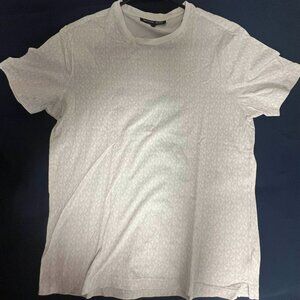 Michael Kors T-Shirt - White: MK T-Shirt Men MK mini print